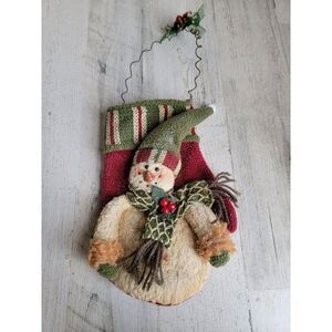 Snowman Mitten stocking Frost Bell hanging Xmas‎ decor